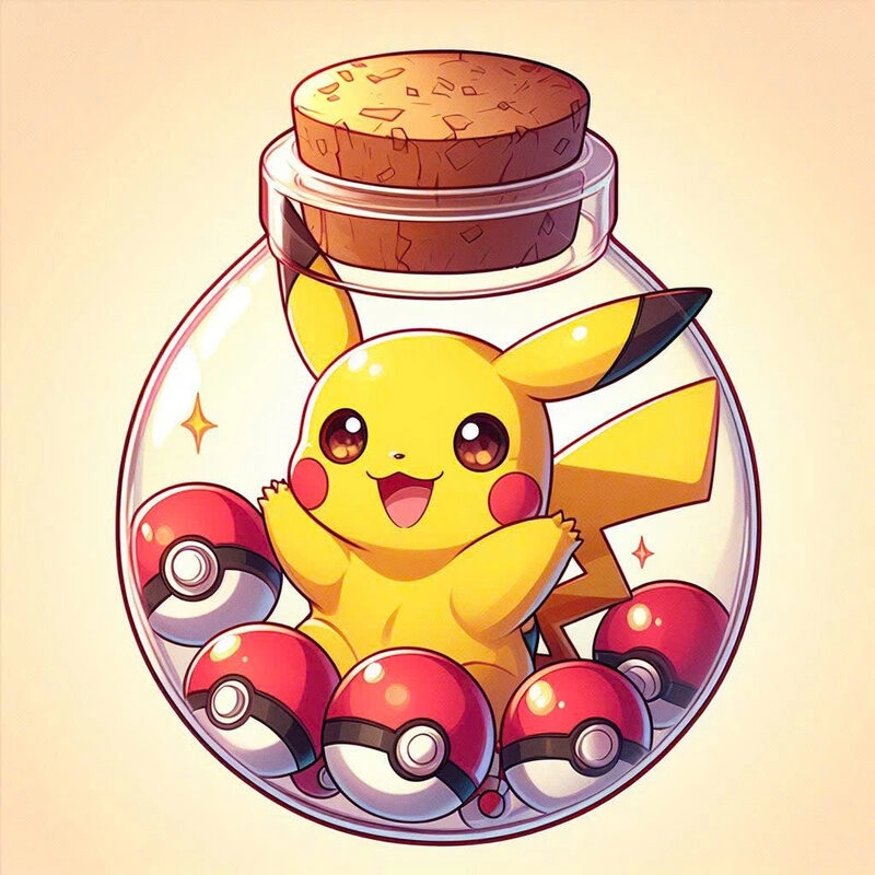 Hình ảnh pikachu cute và bóng