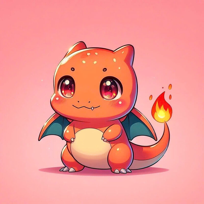 Hình ảnh Pókemon cutee đáng iu hình lửa