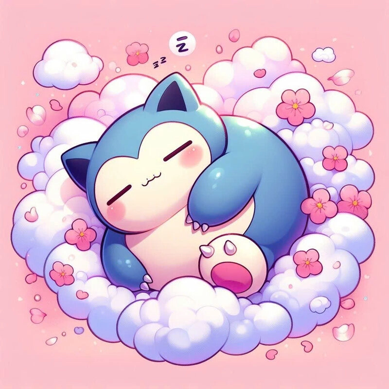 Hình ảnh Pókemon cutee đáng iu đang ngủ