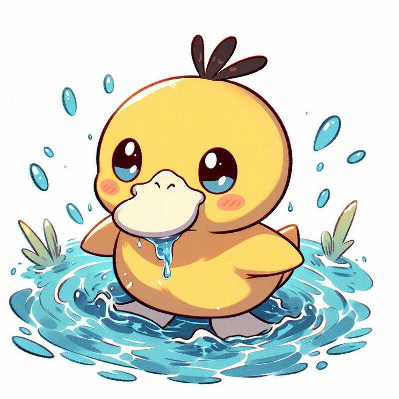 Hình ảnh Pókemon cutee hình vịt