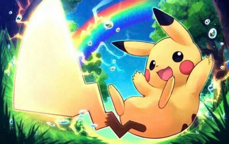 Hình ảnh pikachu cute đầy năng lượng