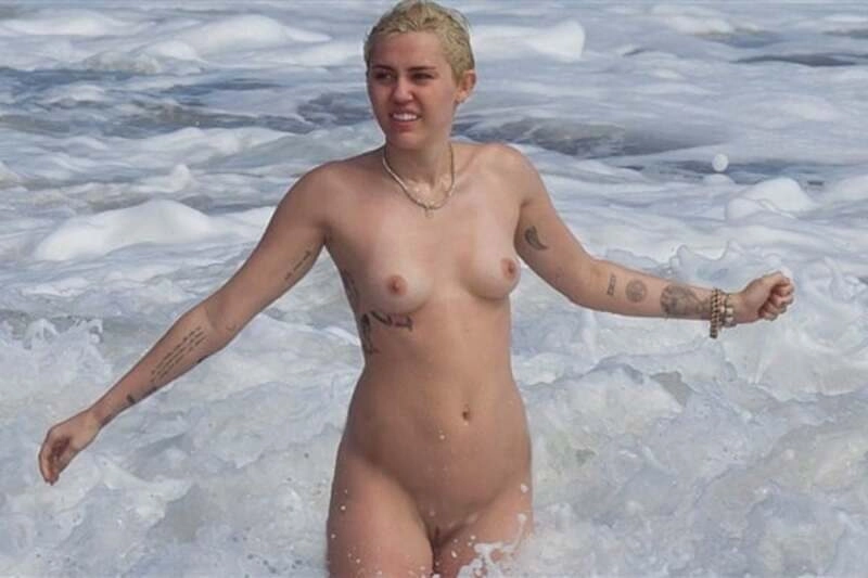 miley cyrus nude